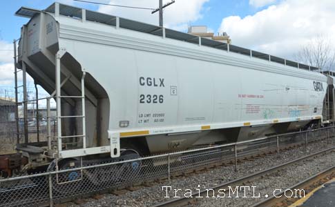 Car/wagon CGLX2326 left side / coté gauche